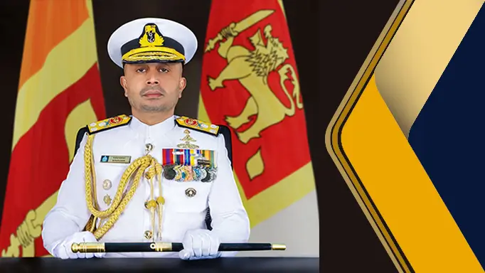 Vice Admiral Kanchana Banagoda - Commander of the Sri Lanka Navy