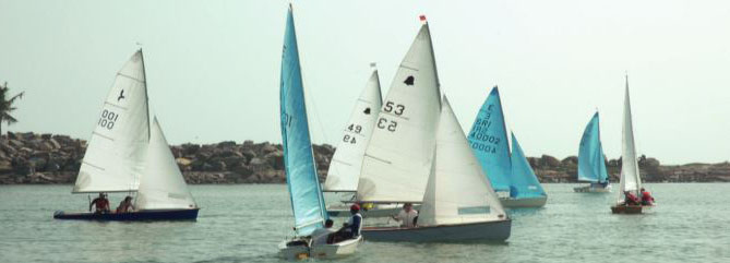 Enterprise Class Sailing Boat
